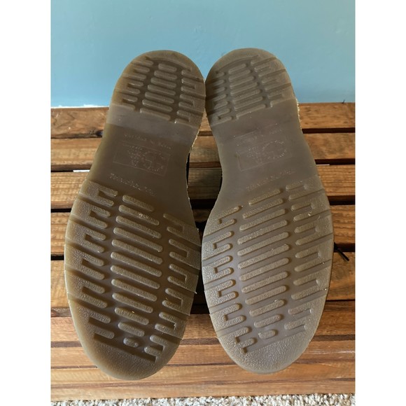 Dr Martins Air Wair men's black leather Oxford shoes size 7 - Picture 6 of 8